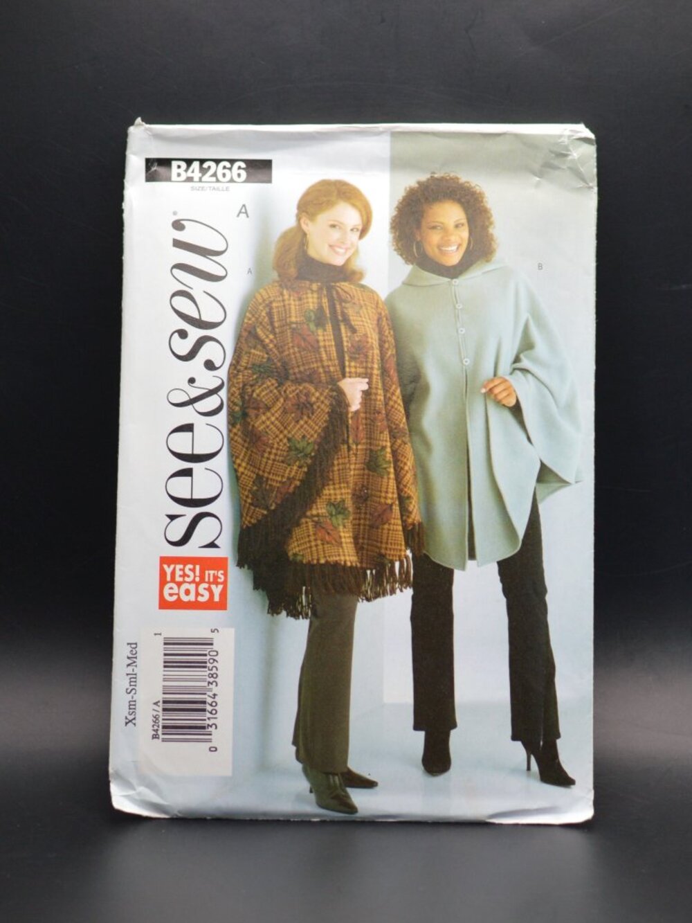 Butterick B4266 See & Sew Capes